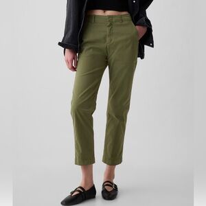 GAP Downtown Khaki Pants, Army Jacket Green NWT Size 8
